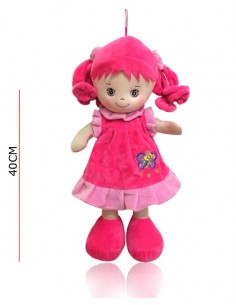 Muñeca Peluche Tela 40cm...