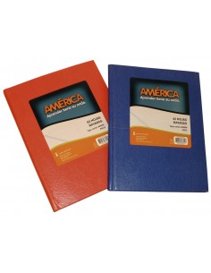 Cuaderno America Araña 16x21 42hj Ray Naranja T/d 675670