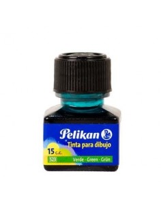 Tinta P/dibujo Pelikan Verde Oscuro 15cc. 001-362-806