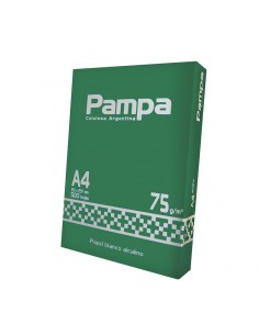 Resma Pampa A4 75grs....