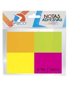 Nota Autoadhesiva Ezco Neon...