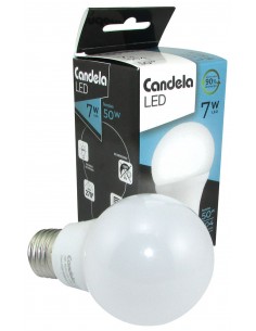 Lámpara Led Candela 7 W Lúz Fría En Caja 6516