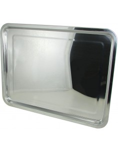 Bandeja Rectangular De Acero 33.5 X 43.5 Centímetros Pp0228