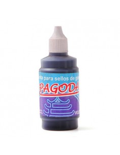 Tinta  Pagoda  P/sellos D/goma Violeta  35cc /co101vi