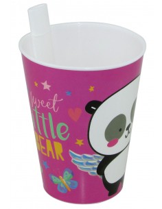 Vaso Bombilla Panda 250 Ml...