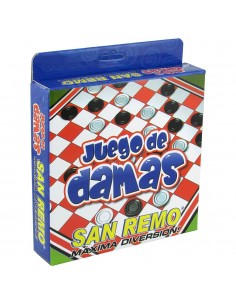 Juego De Damas San Remo Caja