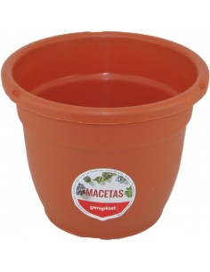 Maceta Eden 16cm Teja...