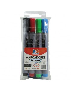 Marcadores Al Agua 220 X 4...