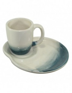 Set De Ceramica Plato+taza...