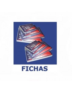 Fichas Rayadas Nº3 1028 Paq X 100 6530