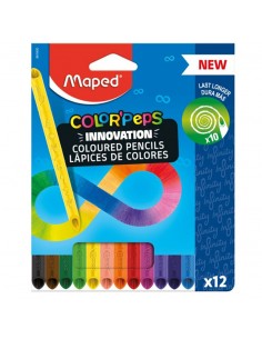 Colores Largos Color' Peps Caja 36 unid 