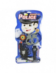 Set Policia Infantil  X 4...