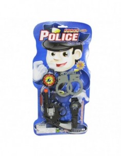 Set Policia Infantil X 4...