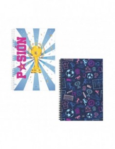 Cuaderno Fw A4 Semirigido...