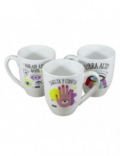 Jarro Mug Ceramica Bombe...