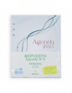 Repuesto Para Agenda Nª8...